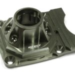 Billet Machined T2 Clutch Carrier Mount Housing for Losi 5ive-T - Gunmetal