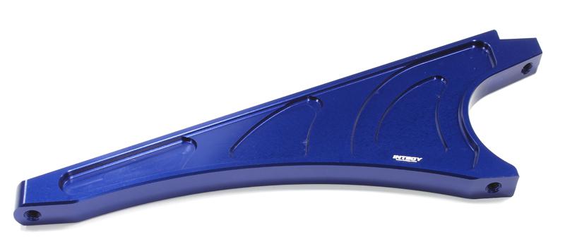 C25222BLUE Billet Machined T1 Front Chassis Brace for Losi 5ive-T - Image 1