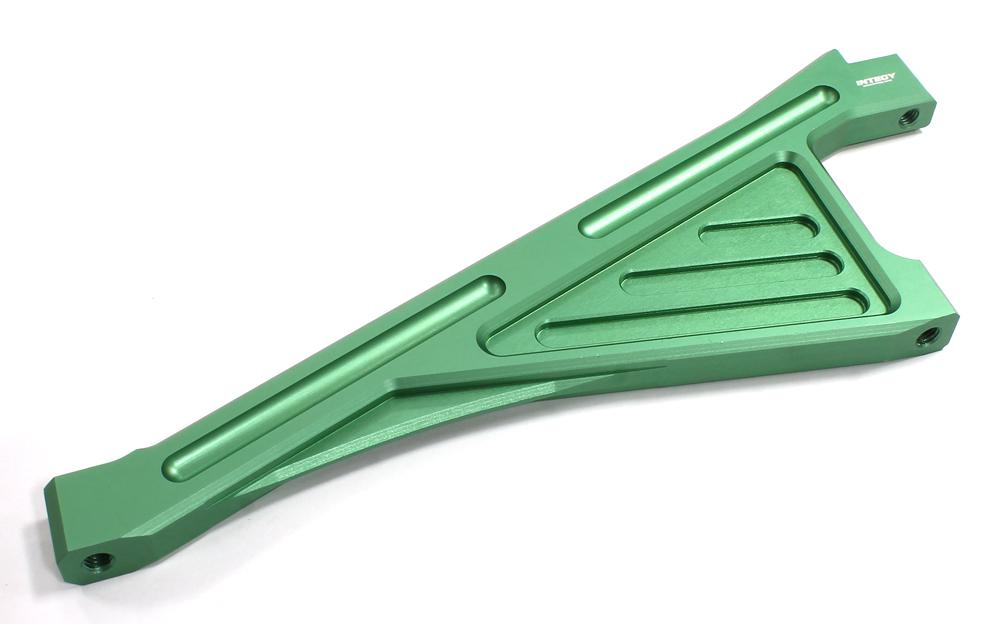 C25224GREEN Billet Machined T2 Front Chassis Brace for Losi 5ive-T - Image 1