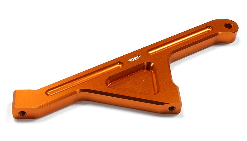 C25225ORANGE Billet Machined T2 Rear Chassis Brace for Losi 5ive-T - Image 1