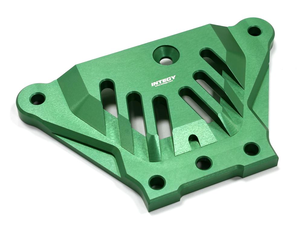 C25226GREEN Billet Machined Front Top Chassis Brace for Losi 5ive-T - Image 1