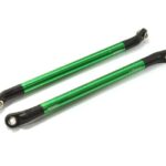 115mm-118mm Type Suspension Links w/ Angled Rod Ends for SCX-10 & Other Crawlers