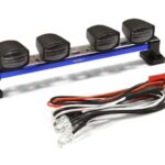 Billet Machined T7 Realistic Roof Top Spot White LED (4) Light Set