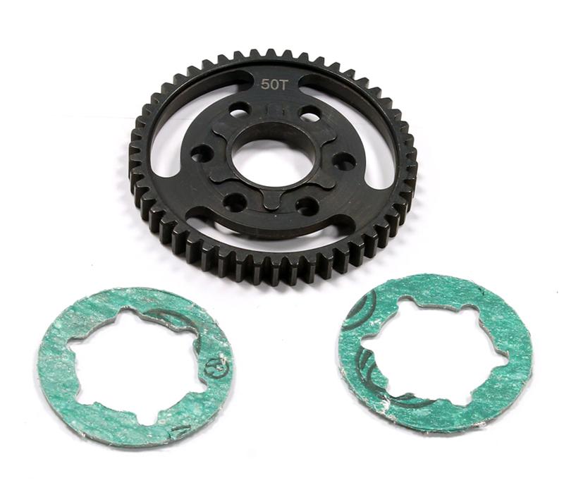 C25271 Billet Machined Steel 50T Spur Gear for HPI 1/10 Bullet MT & Bullet ST - Image 1