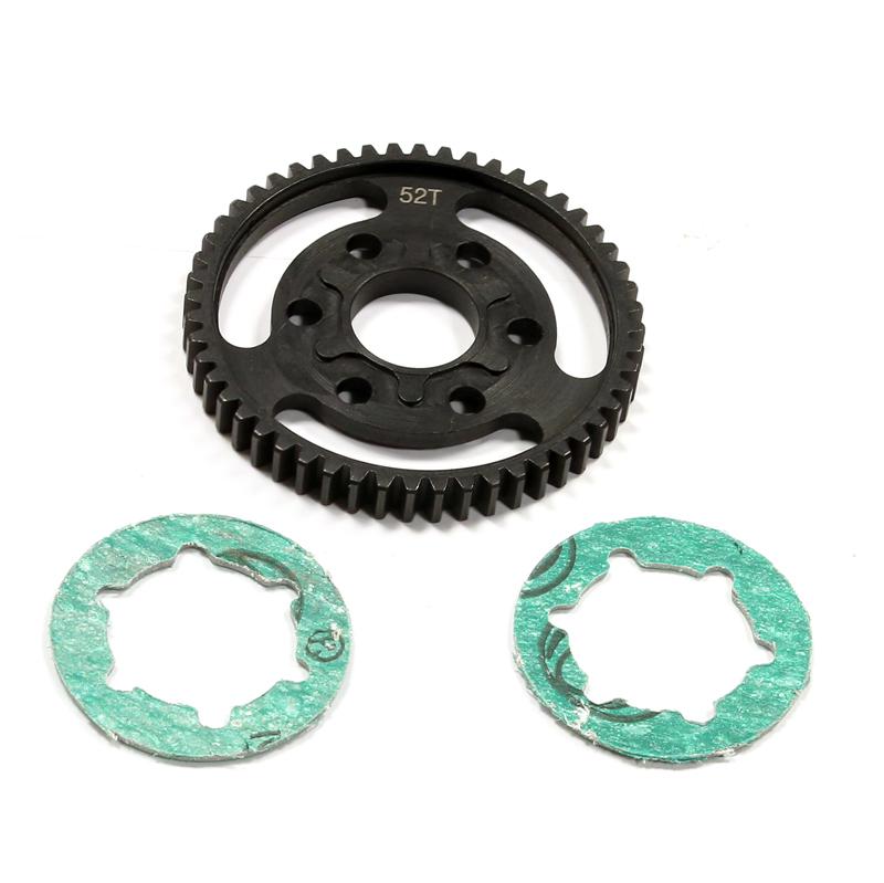 C25272 Billet Machined Steel 52T Spur Gear for HPI 1/10 Bullet MT & Bullet ST - Image 1