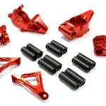 Billet Alloy Modified Rear Hub + Steering Block Set for HPI Baja 5B2.0, 5T & 5SC