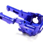 Blue Billet Machined Front Bulkhead Upgrade for Traxxas 1/10 Scale Summit