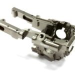 Grey Billet Machined Front Bulkhead Upgrade for Traxxas 1/10 Scale Summit