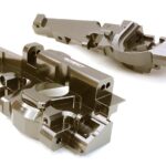 Grey Billet Machined Rear Bulkhead Upgrade for Traxxas 1/10 Scale Summit