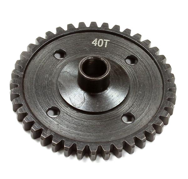 C25281 Billet Machined 40T Spur Gear for HPI 1/8 Apache SC & C1 Flux Desert Buggy - Image 1
