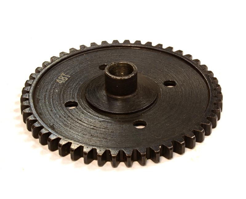 C25285 Billet Machined 48T Spur Gear for HPI 1/8 Apache SC & C1 Flux Desert Buggy - Image 1