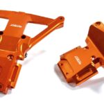 Machined Front & Rear Bulkhead for Traxxas Slash 4X4 LCG Chassis 7429 7430