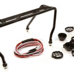 T10B Realistic 1/10 Scale Metal Frame with 4 LED Adjustable Spot Light 88x141mm