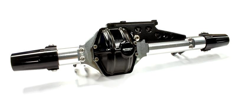 C25332BLACK Billet Machined T5 Rear Axle Conversion Kit for Axial 1/10 Wraith 2.2 - Image 1