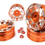 Realistic 1.9 Size X8U Alloy Wheel (4)+M4 Nut for Scale Off-Road Crawler