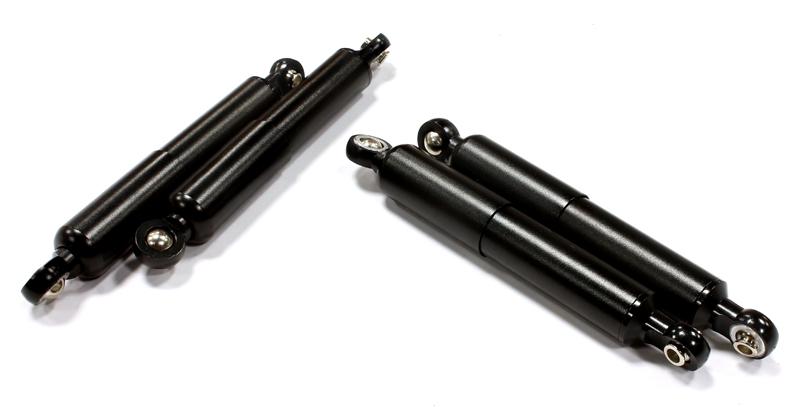 C25441BLACK Realistic 82mm Alloy Off-Road Shock Set (4) for 1/10 Scale Rock Crawlers - Image 1