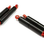 Realistic 82mm Alloy Off-Road Shock Set (4) for 1/10 Scale Rock Crawlers