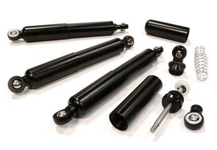 Realistic 92mm Alloy Off-Road Shock Set (4) for 1/10 Scale Rock Crawlers