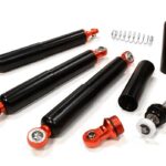 Realistic 92mm Alloy Off-Road Shock Set (4) for 1/10 Scale Rock Crawlers