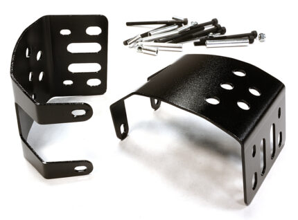 Alloy Skid Plate Assembly (2) for Axial SCX-10 Type Axle
