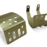 Alloy Skid Plate Assembly (2) for Axial SCX-10 Type Axle