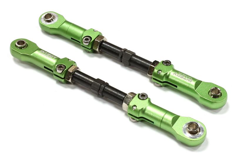 C25461GREEN Machined Alloy Front Upper Linkage Set for Traxxas Slash 4X4, Rustler 4X4 5539 - Image 1