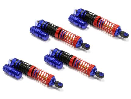 Billet Machined T6 Piggyback Shock (4) Axial SCX-10, 2.2 Crawler (L=99mm)