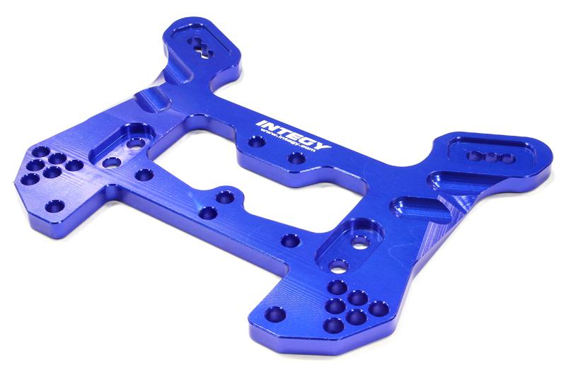 C25474BLUE Billet Machined Front Shock Tower for HPI 1/8 Apache C1 - Image 1