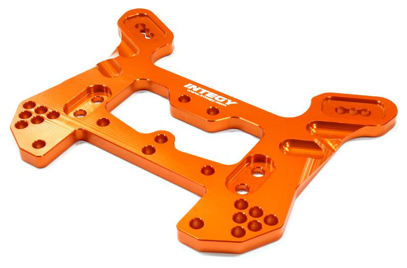 C25474ORANGE Billet Machined Front Shock Tower for HPI 1/8 Apache C1 - Image 1