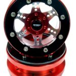 Billet Machined 6 Spoke Type S3 Off-Road 1.9 Size Wheel Set(2) for Scale Crawler