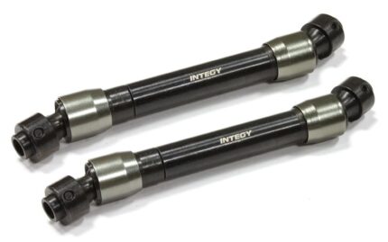 Billet Machined T2 Steel Main Center Drive Shaft(2) for Axial 1/10 Wraith 2.2