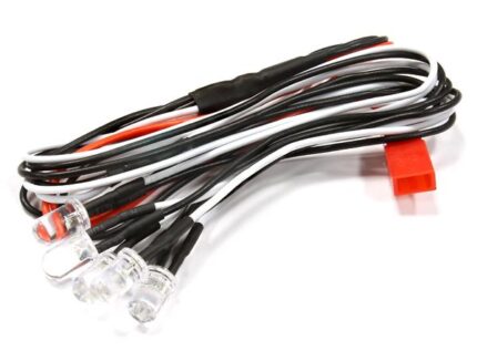 LED 5mm Light (5) for 1/10 SCX-10, Scale Crawler, Off-Road, On-Road Drift & TC