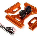 Alloy Roll Cage Front Cross Brace w/ LED Spot Lights for HPI Baja 5B & 5B2.0