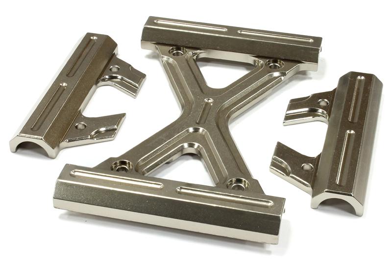 C25537GUN Alloy Roll Cage Rear Cross Brace for HPI Baja 5B & 5B2.0 - Image 1