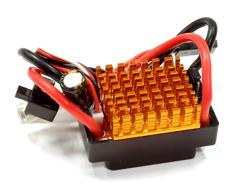 C25556 340A Brushed Forward/Reverse ESC (Limit:17-27T Motors, Input Ni-MH 7.2V/LiPo 2S) - Image 1