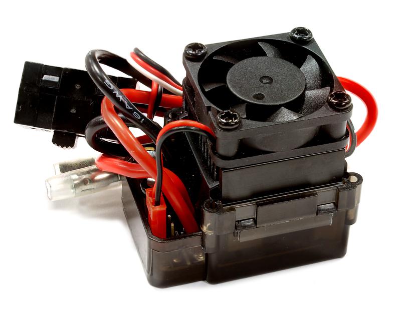 C25557 Type III Rock Crawler ESC w/ Drag Brake + Fan (Limit: 55T Motor & 7.2V Input) - Image 1