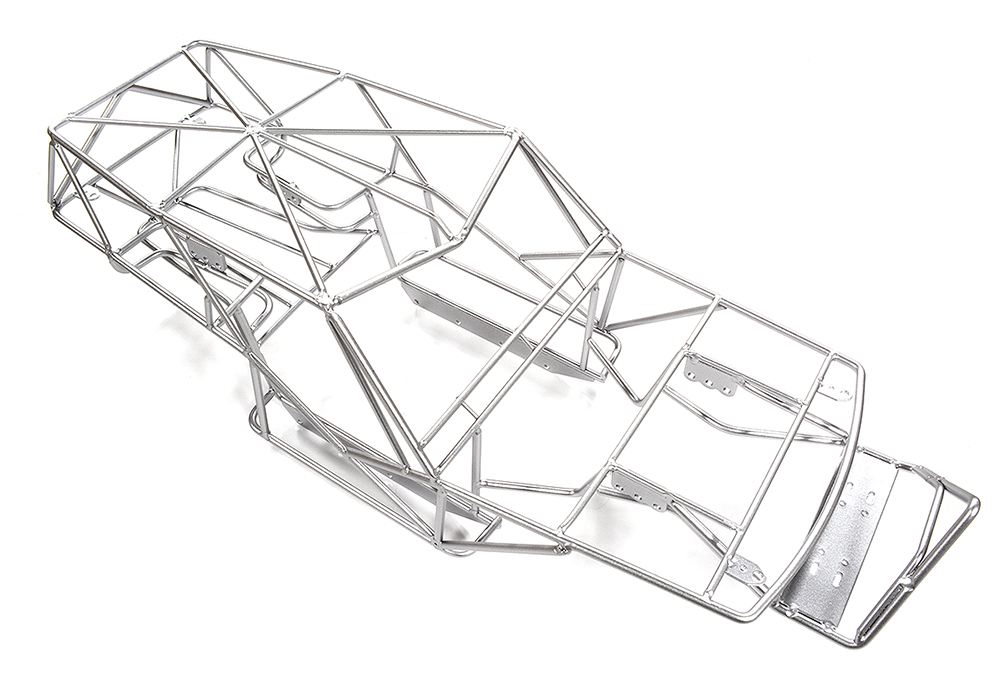 C25566SILVER Realistic Steel Roll Cage Body w/o Add-On for Axial Wraith 2.2 - Image 1