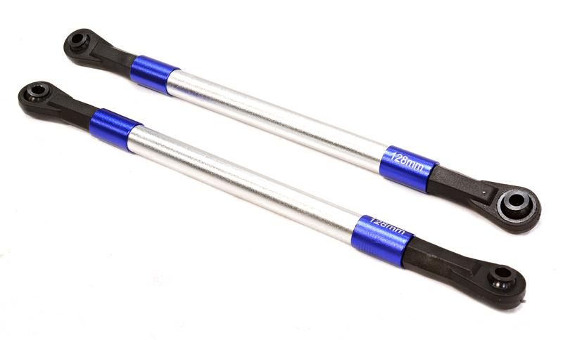 C25574BLUE 128mm Type Suspension Links (2) for Axial SCX-10 & Other Scale Crawlers - Image 1