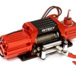 Billet Machined T7 Realistic High Torque Mega Winch for Scale Rock Crawler 1/10