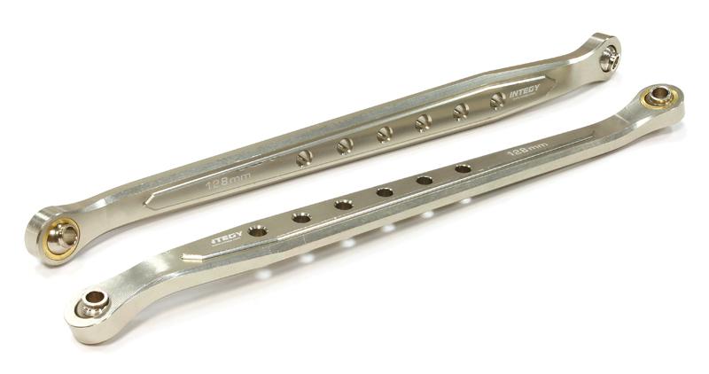 C25588GUN Billet Machined 128mm Type Suspension Links(2) for Axial SCX-10 & Other Crawlers - Image 1
