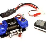 T7 Realistic High Torque Mega Winch w/ Remote for Scale Rock Crawler 1/10 Size