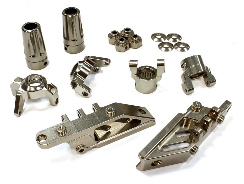 C25601GUN Billet Machined Conversion Kit for Axial Wraith 2.2 Scale Crawler - Image 1