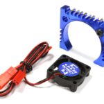 25x25x7mm High Speed Cooling Fan+Heatsink Mount for 36mm O.D. Motor