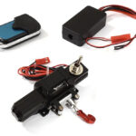 Billet Machined T8 Realistic Mega Winch w/ Remote for Scale Crawler 1/10 Size