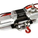 Billet Machined T8 Realistic High Torque Mega Winch for Scale Crawler 1/10 Size