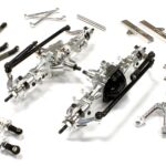 Billet Machined 6X6AWS Conversion Kit for 1/10 Trail Roller Scaler Crawler