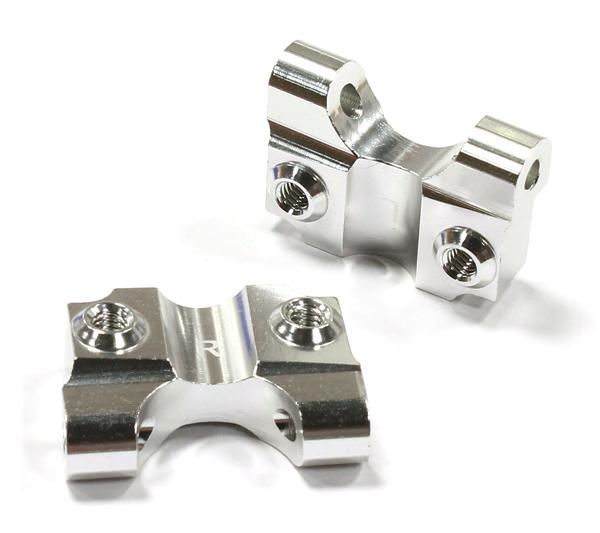 C25630SILVER Billet Machined Rear Arm Brace for Traxxas 1/10 Nitro Slash - Image 1