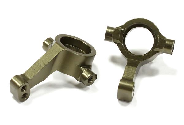 C25637GUN Billet Machined Steering Knuckles for Associated ProLite 4X4 Ready-To-Run - Image 1