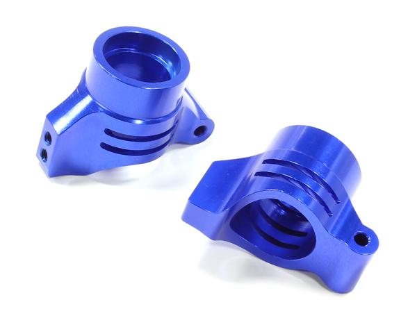 C25638BLUE Billet Machined Rear Hub Carriers for Associated ProLite 4X4 Ready-To-Run - Image 1