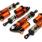 Billet Machined Piggyback Shock (4) for HPI 1/10 Bullet MT & Bullet ST